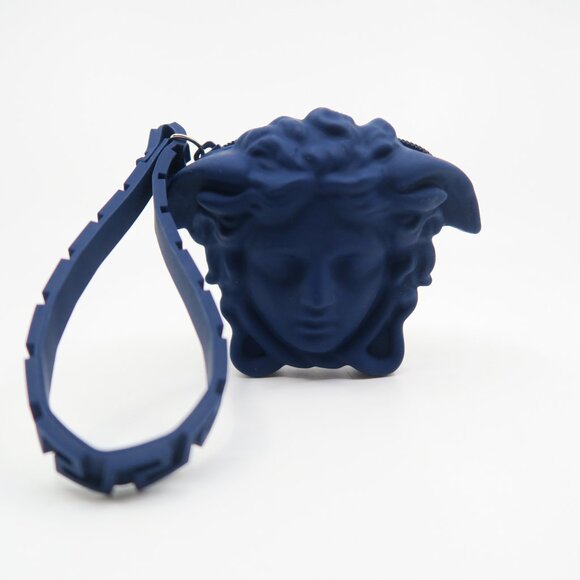 Versace VEEFA0524 V-Pop Blue & Gold Medusa, Silicone Swiss Quartz New Watch - Picture 9 of 9